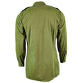 Shirt dell'esercito britannico originale O.D Green Military Service Long Maniche BDU