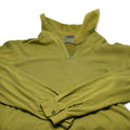 SHIRT TRICOT ORIGIENTE ORIGINALE SCHITTA SCHETTA UNDERSHIRT OD verde termico zippato