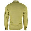 SHIRT TRICOT ORIGIENTE ORIGINALE SCHITTA SCHETTA UNDERSHIRT OD verde termico zippato