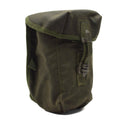 Borraccia militare britannica originale da 1 litro con coperchio a vite, custodia vintage inclusa verde oliva