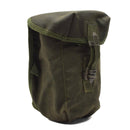 Borraccia militare britannica originale da 1 litro con coperchio a vite, custodia vintage inclusa verde oliva