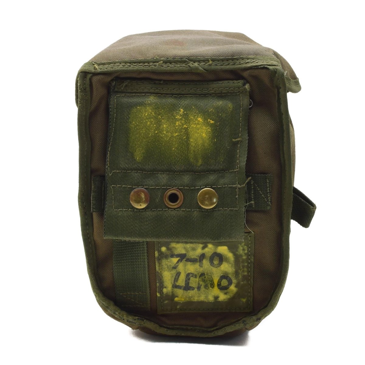 Borraccia militare britannica originale da 1 litro con coperchio a vite, custodia vintage inclusa verde oliva