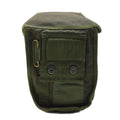 Borraccia militare britannica originale da 1 litro con coperchio a vite, custodia vintage inclusa verde oliva