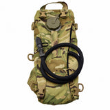 Sistema di idratazione militare britannico originale da 3 litri, vescica in TPU, mimetica MTP