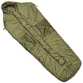 Sacco a pelo invernale artico militare britannico originale, design a forma di mummia, oliva
