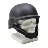 Casco di plastica nera militare britannico originale MK7 TATTICA ALTRIVO NUOVO