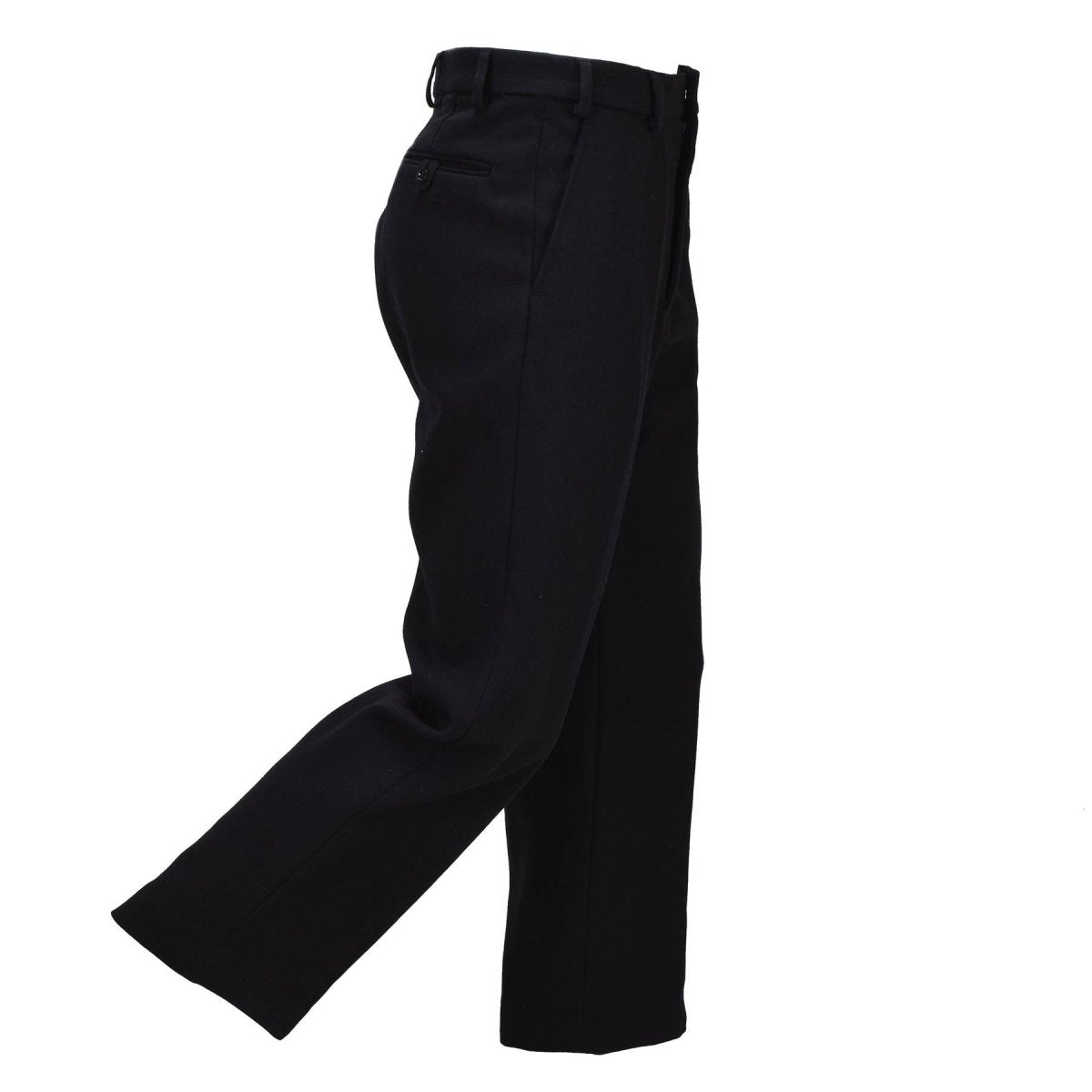 Pantaloni eleganti militari britannici originali Pantaloni formali Barathea 1B neri
