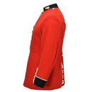 Giacca Formale Originale Militare Britannica Bottoni Dorati Senza Spalline Rossa