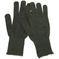 Guanti militari britannici originali Palms anti -slip Nomex Aramid Fibra Green Nuovo