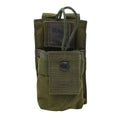 Casca radiofonica militare British GPS originale MOLLE BASS NYLON BASSO FOCHIO OLIVE