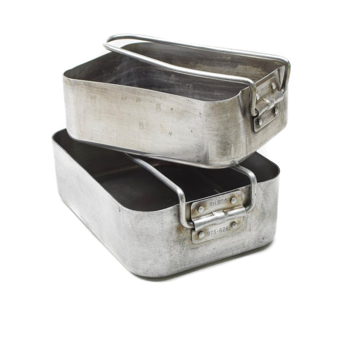 Piatto da trekking in alluminio originale militare britannico, padella da campeggio all'aperto - GoMilitar