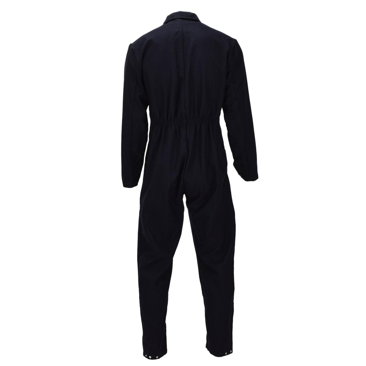 Tuta originale in lana della polizia militare britannica con zip frontale uniforme di servizio nera