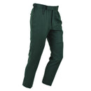 Original British military Royal Dragon Guards dark green wool dress pants with adjustable waist and zip fly closure.