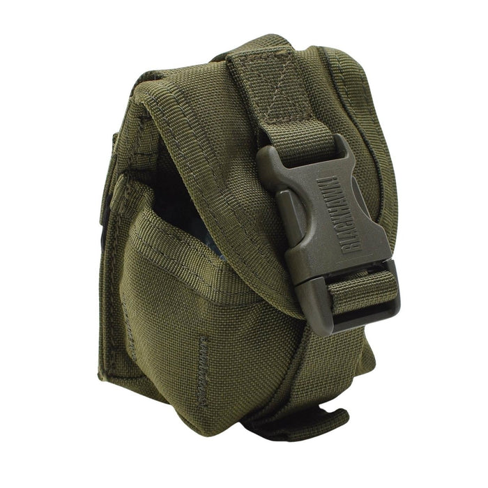 Custodia per granata singola originale militare britannica Borsa tattica Molle da campo Oliva - GoMilitar