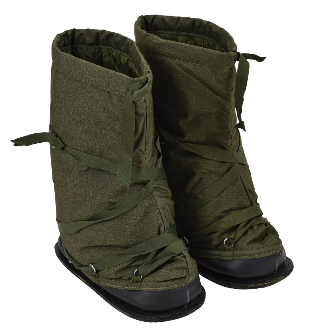 Copriscarpe Termici Originali Militari Britannici Idrorepellente Suola Antiscivolo Oliva