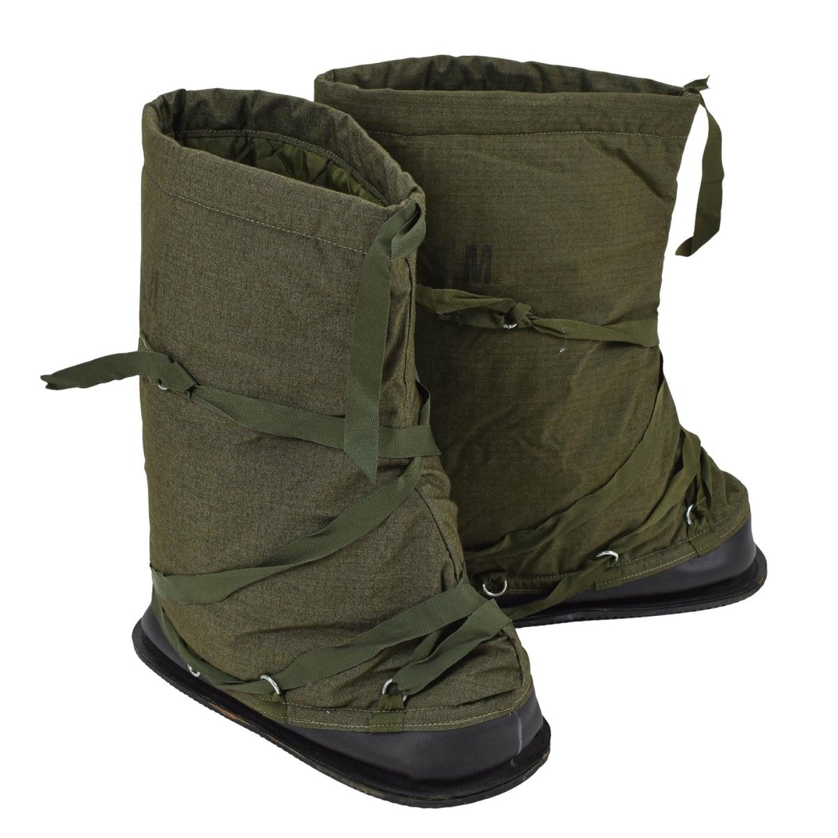 Copriscarpe Termici Originali Militari Britannici Idrorepellente Suola Antiscivolo Oliva