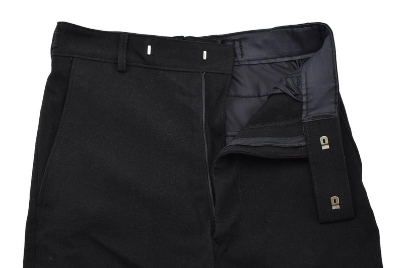 Vestiti originali di uniforme militare britannica Royale Navy Classe 2 Black Wool Nuova