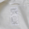Originale British Military White White Coperture saltine leggero in forma spazia nuova