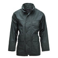 Giacca piovosa delle truppe di polizia britannica originale Goretex Parka impermeabile verde