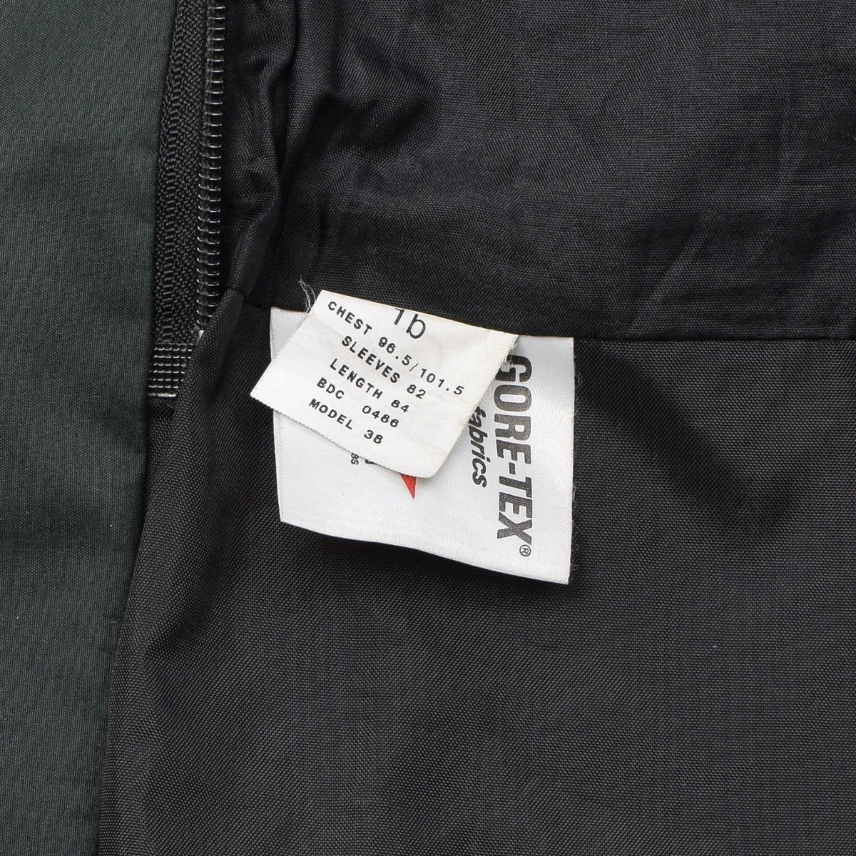Giacca piovosa delle truppe di polizia britannica originale Goretex Parka impermeabile verde