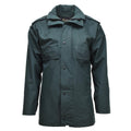 Originale British Police Uniform Anorak impermeabile impermeabile verde sfoderato