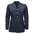 Giacca da parata militare originale della RAF britannica vintage formale blu navy