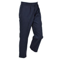 Pantaloni eleganti n. 1 originali della RAF britannica gamba dritta Zip Fly Parade Blue