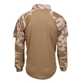 British Original Under Body Shirt Ubac Desert Camo MILITARIO NUOVO