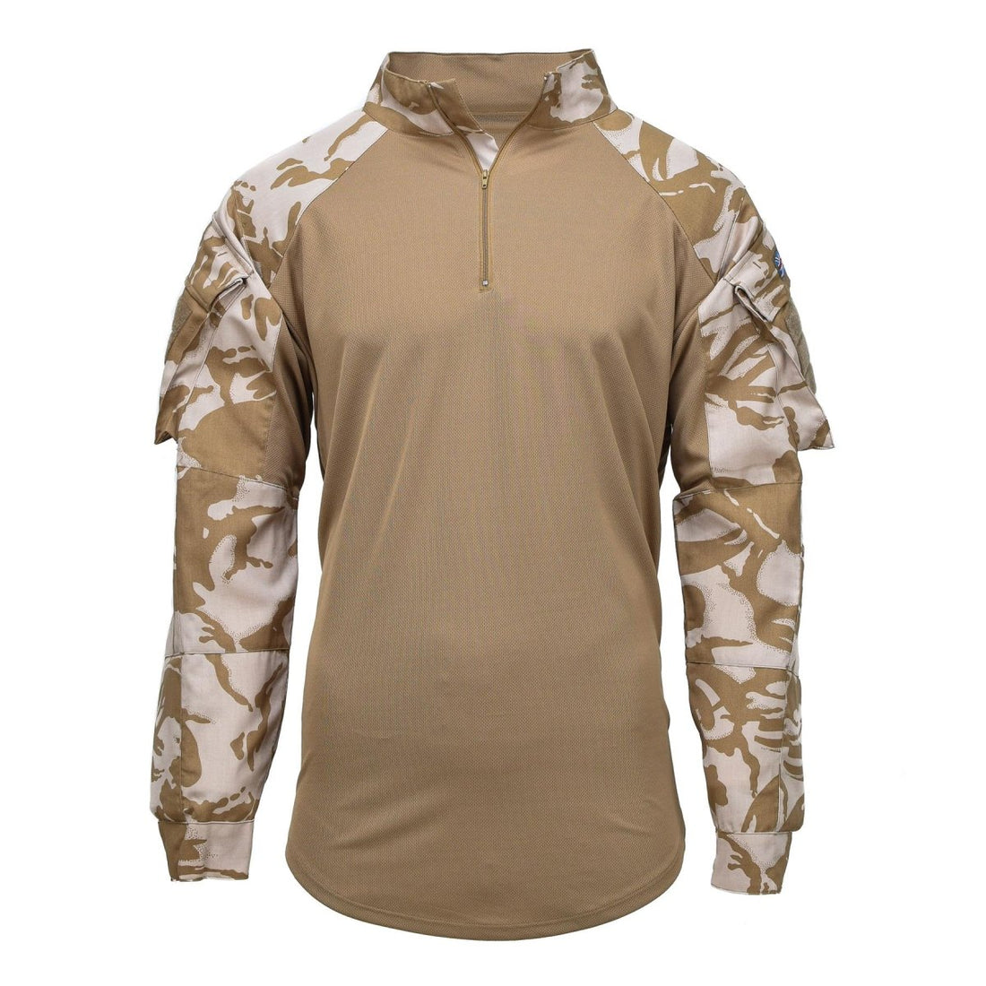 British Original Under Body Shirt Ubac Desert Camo MILITARIO NUOVO