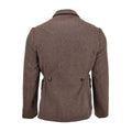 Giacca classica militare bulgara originale inverno inverno marrone caloroso Nuovo