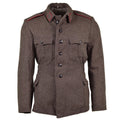 Giacca classica militare bulgara originale inverno inverno marrone caloroso Nuovo