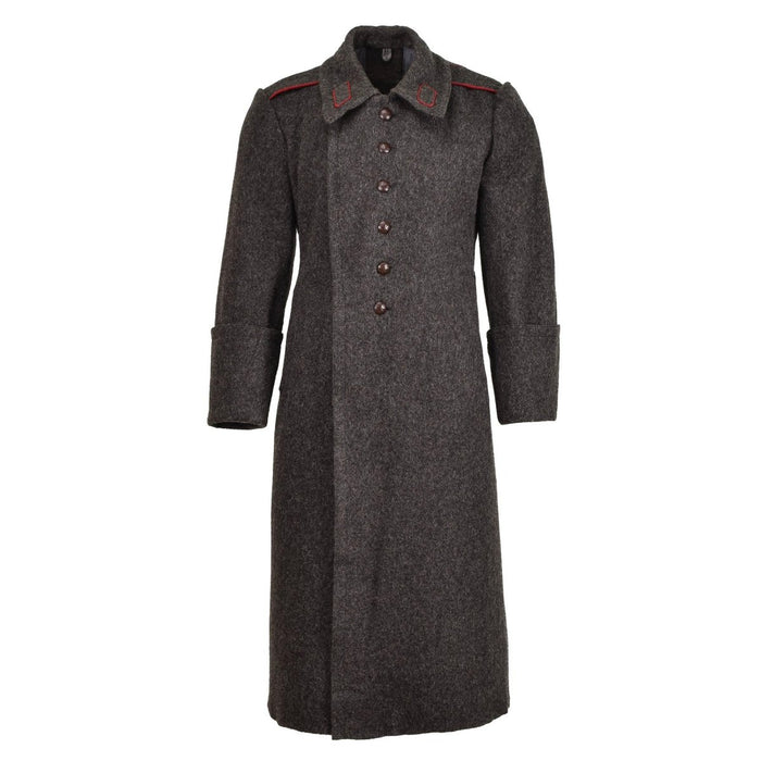 Cappotto lungo invernale originale militare bulgaro in lana formale Grigio - GoMilitar