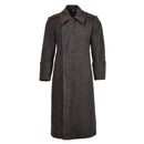 Original Bulgarian Military wool long overcoat vintage winter coat formal Gray - GoMilitar