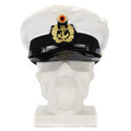 Origini originali dell'esercito tedesco Marines Cap Visor Forage a punta Cappello Navale Navale
