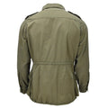 Giacca da campo originale dell'esercito canadese in cotone militare in eccedenza verde oliva