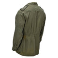 Giacca da campo originale dell'esercito canadese in cotone militare in eccedenza verde oliva