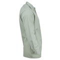 Camicia originale dell'esercito ceco di oliva manica lunga abbottona su eccedenza militare nuovo