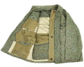 Combattimento militare dell'esercito ceco originale M60 giacca da campo parka pioggia goccia camuffamento