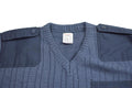 Sigerbello di maglione dell'esercito ceco originale M97 Blue Wool V-Neck Filite Orplus Nuovo