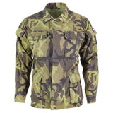 Truppe dell'esercito ceco originale Field Giacca foglia Mamo Pattern Parka Military Surplus