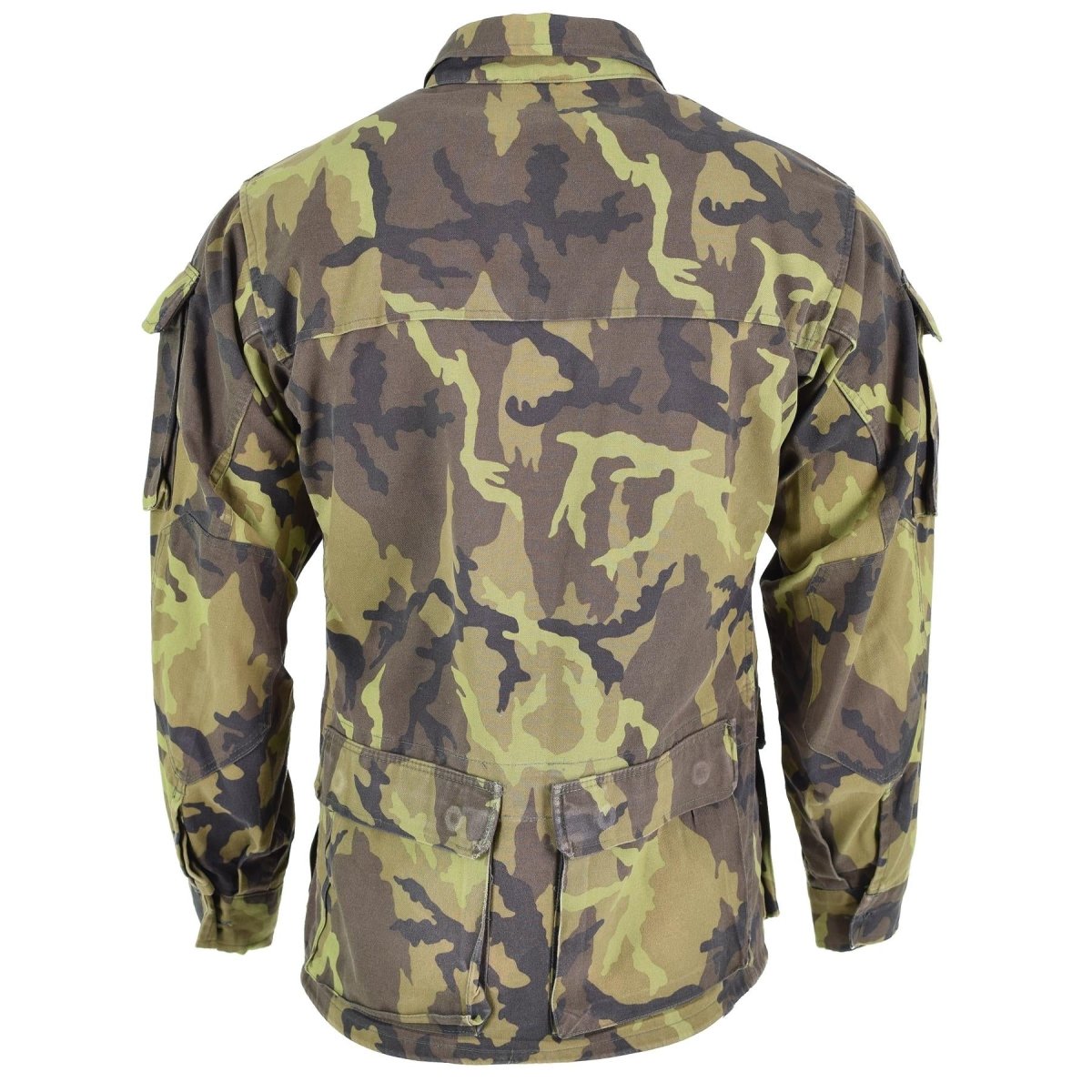 Truppe dell'esercito ceco originale Field Giacca foglia Mamo Pattern Parka Military Surplus