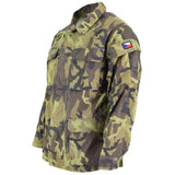 Truppe dell'esercito ceco originale Field Giacca foglia Mamo Pattern Parka Military Surplus