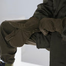 Original Czech army winter mittens with trigger finger design, fleece lining, and elasticated cuffs in medium size