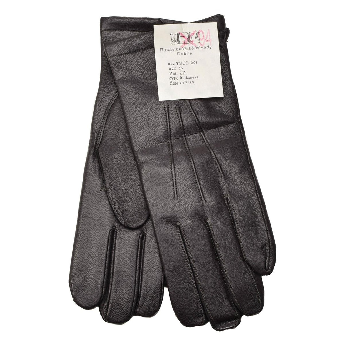 Original Ceca Ceca inverno caldo Caldo cuoio cuoio marrone guanti casual vestito nuovo nuovo