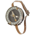 Bracciale militare originale ceco Bussola Mappa Misura cinturino in pelle marrone