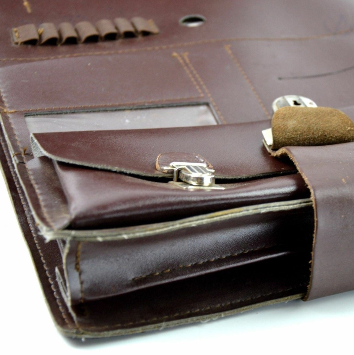 Mappa delle spalle militari ceche originali Case Documento Case Brown