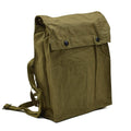 Borsa per spalla militare ceca originale Vintage Pratica Pratica Pulsanti a scatto Oliva