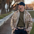 Pantaloni tattici militari cechi originali Canda tela Khaki Thorn Brown Fibbia Nuova