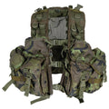 Gilet tattico militare ceco originale da combattimento con sistema di carico M95 Camo
