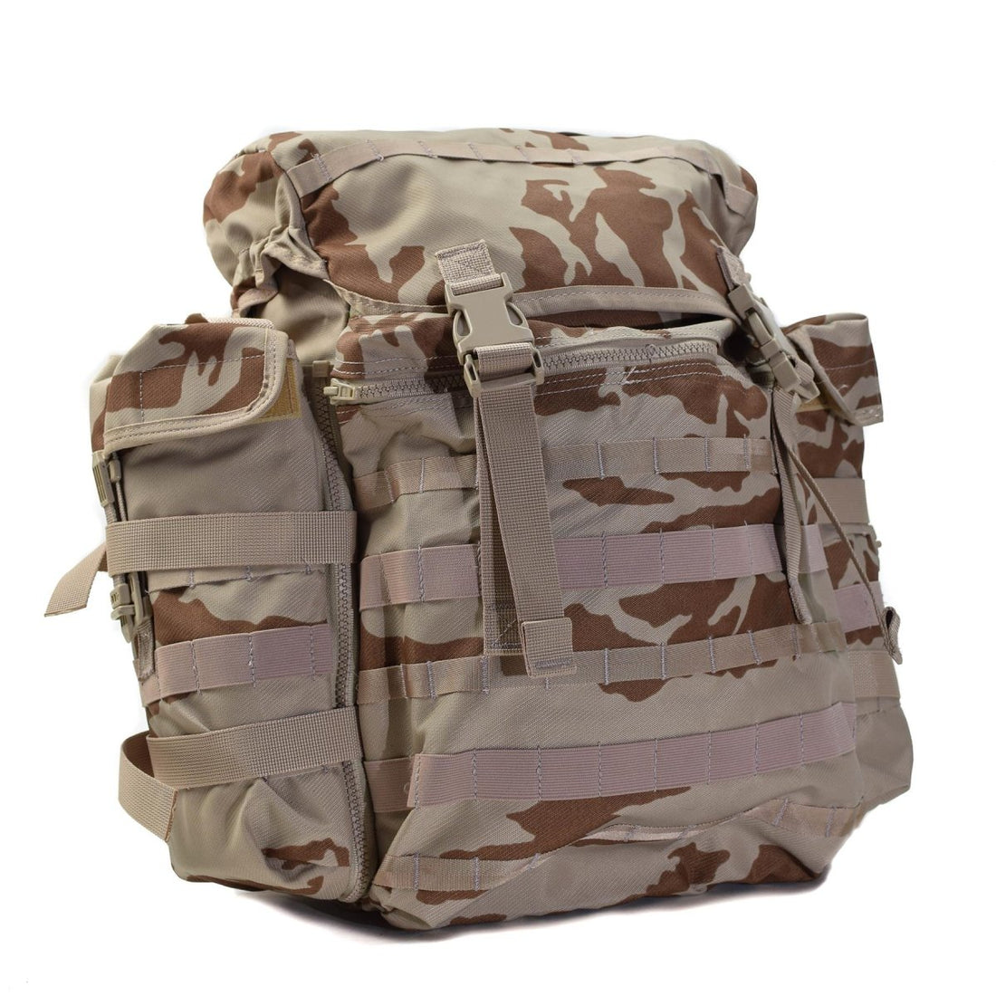 Originale Ceca Repubblica Militare MOLLE MOLLE Backpack Desert Camo 30L Quick Release